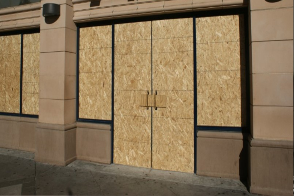 Boarding Up in Ewell, Stoneleigh, KT17